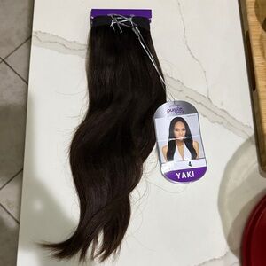 Yaki Hair Extension - Dark Brown BRAND NEW!!
